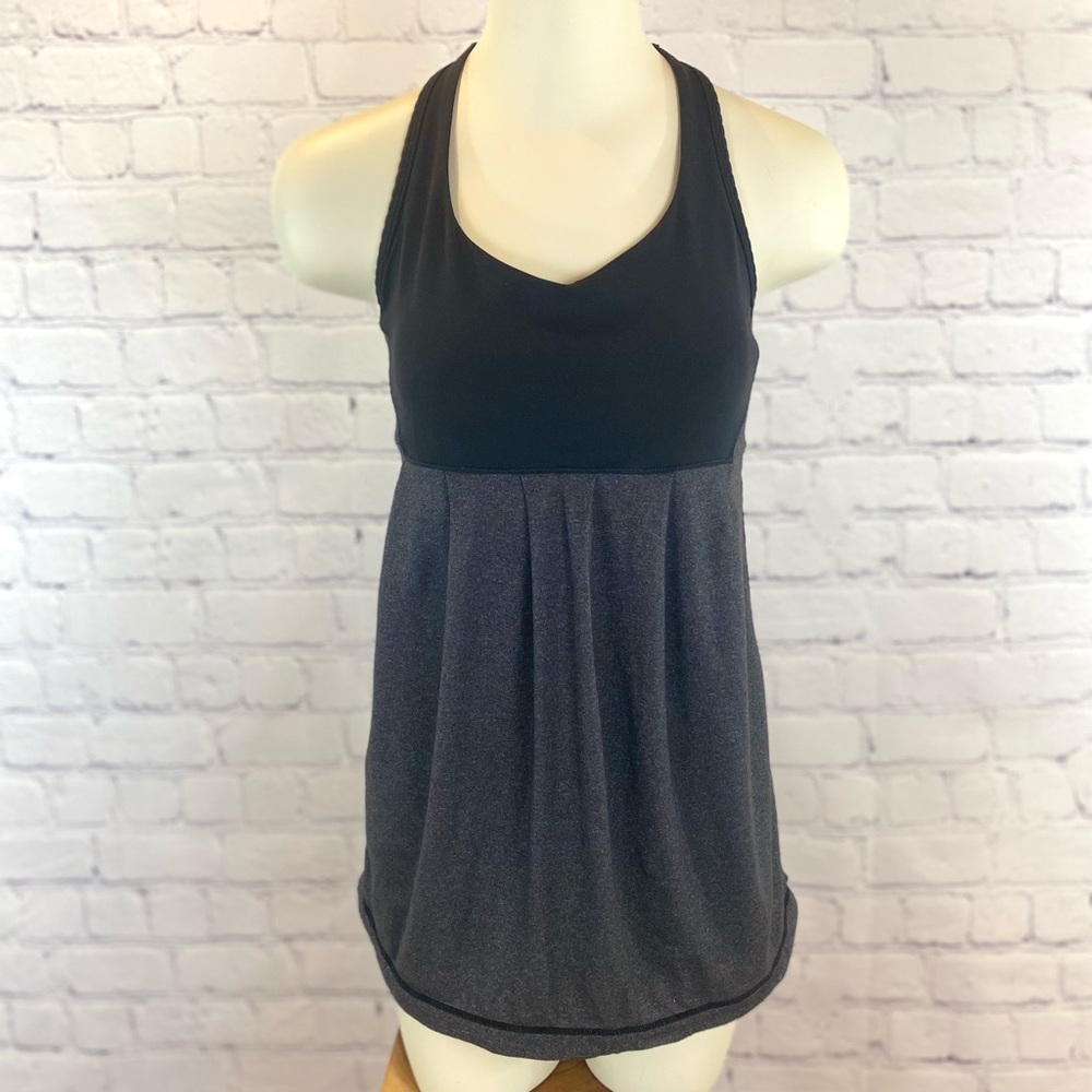 Lululemon Bra Tank Black~ Charcoal